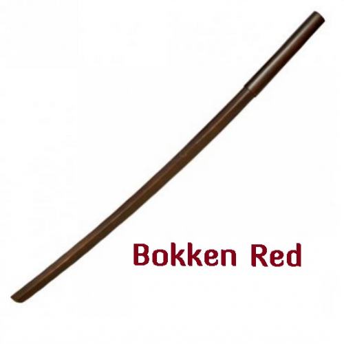 Bokken Red (55cm / 70cm / 80cm / 90cm / 102cm)